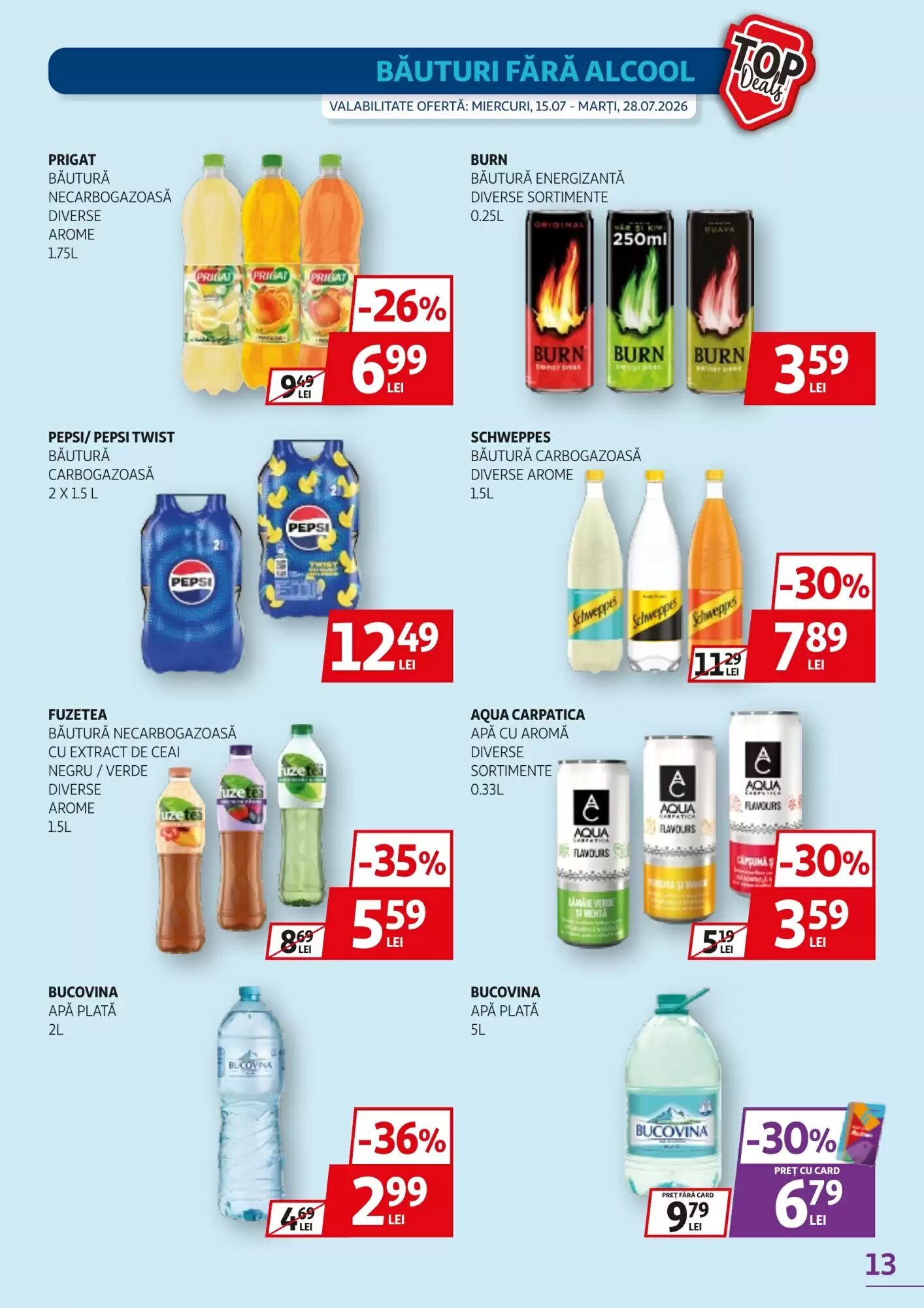 Catalogul cu oferte Auchan valabil de la 15.07.2026 - Pagina 13.