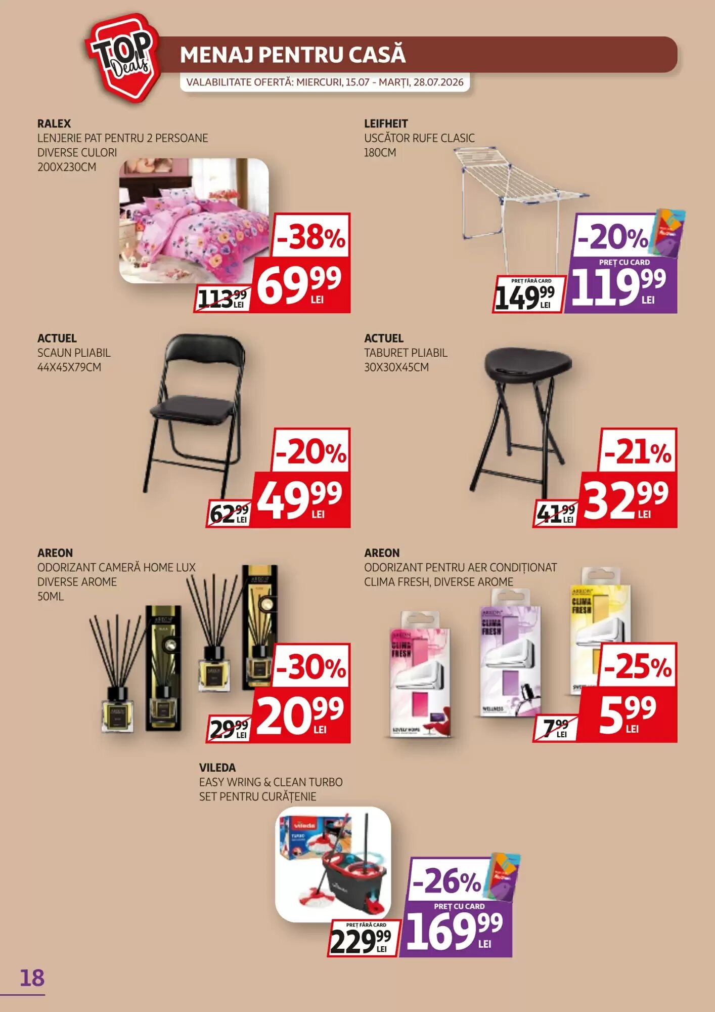 Catalogul cu oferte Auchan valabil de la 15.07.2026 - Pagina 18.