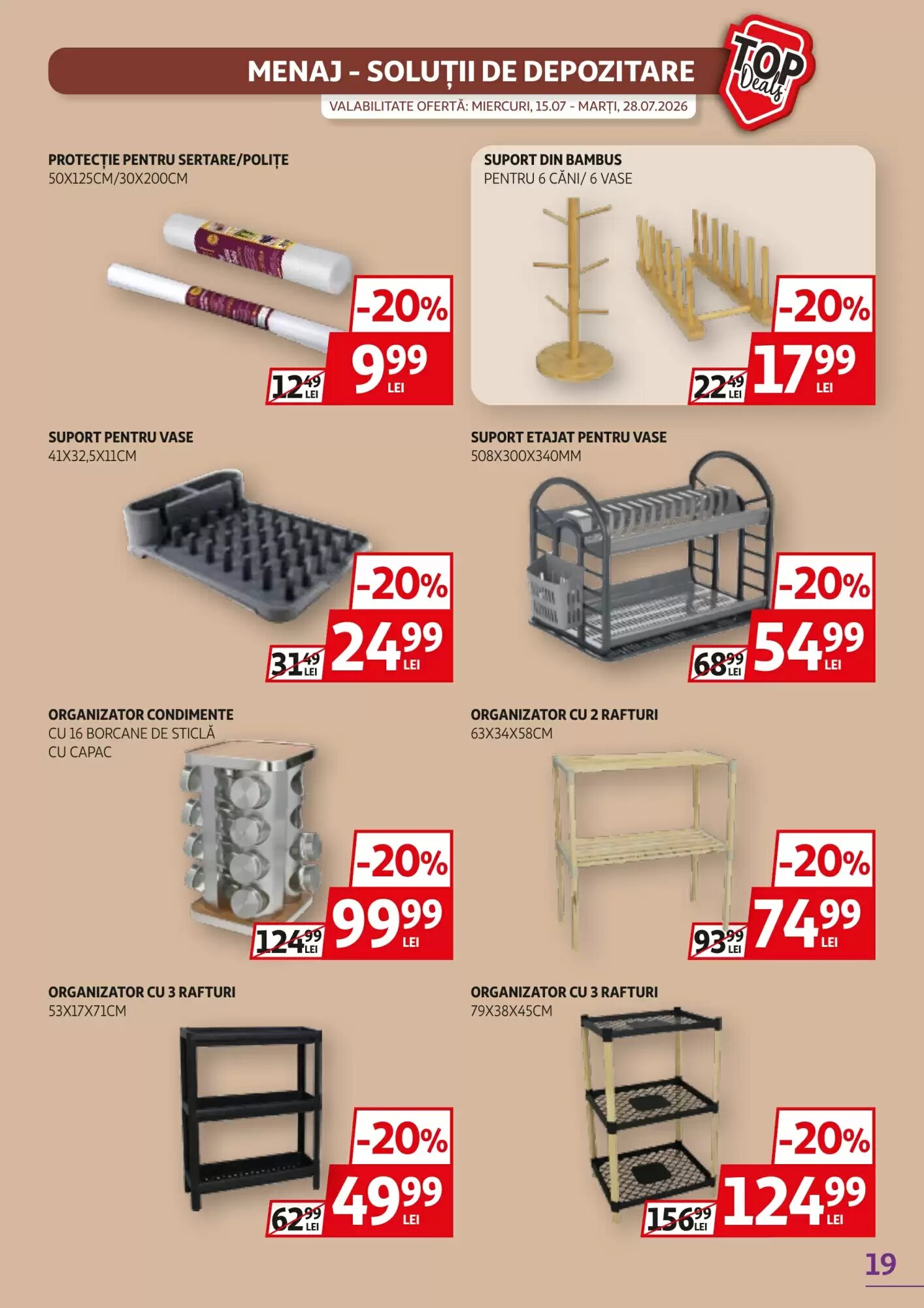 Catalogul cu oferte Auchan valabil de la 15.07.2026 - Pagina 19.