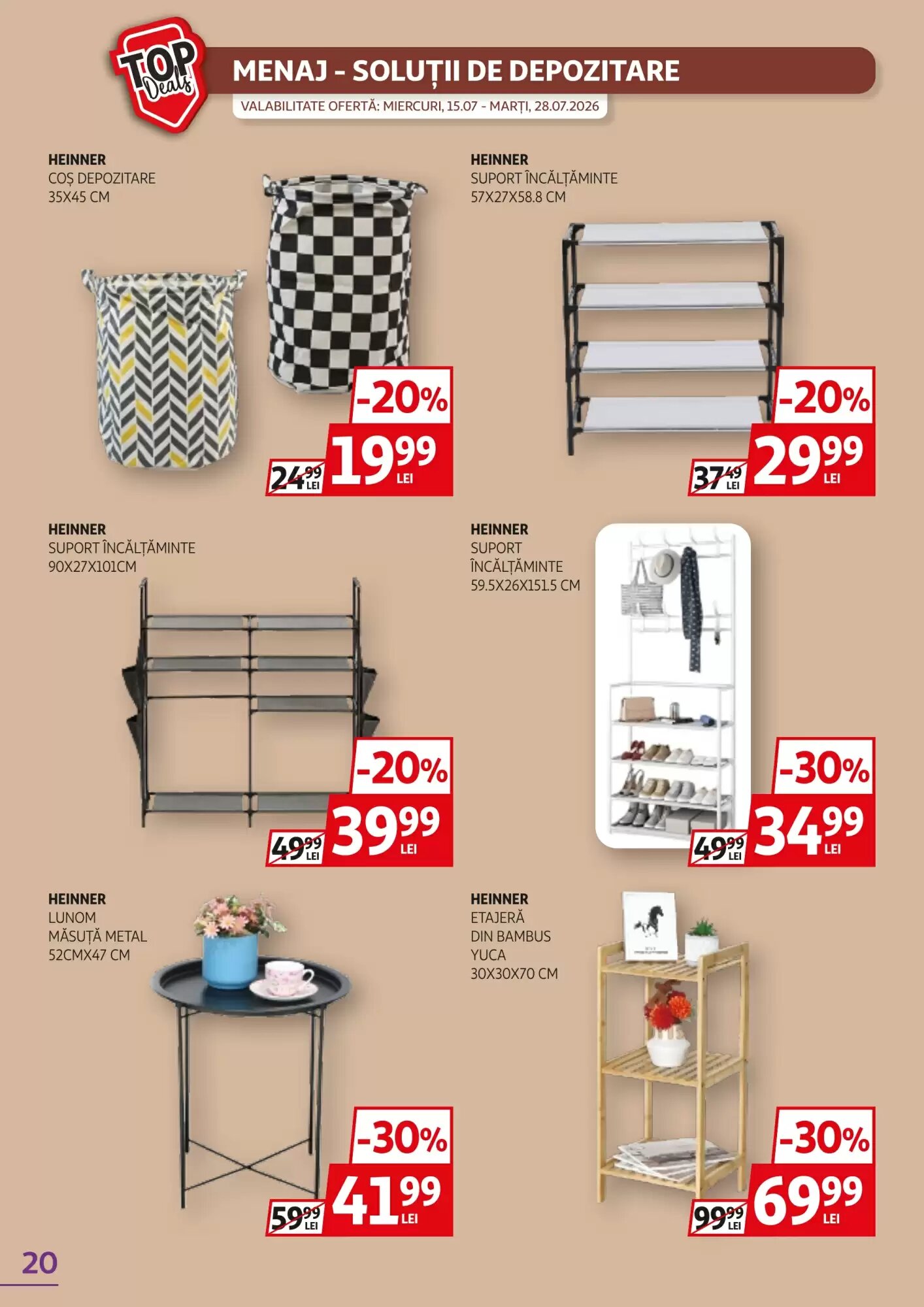 Catalogul cu oferte Auchan valabil de la 15.07.2026 - Pagina 20.