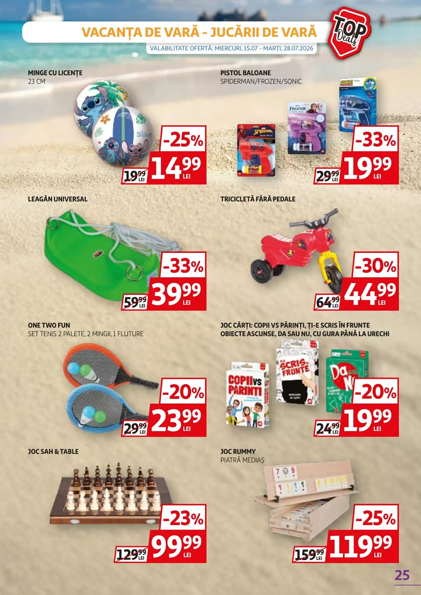 Catalogul cu oferte Auchan valabil de la 15.07.2026 - Pagina 25.