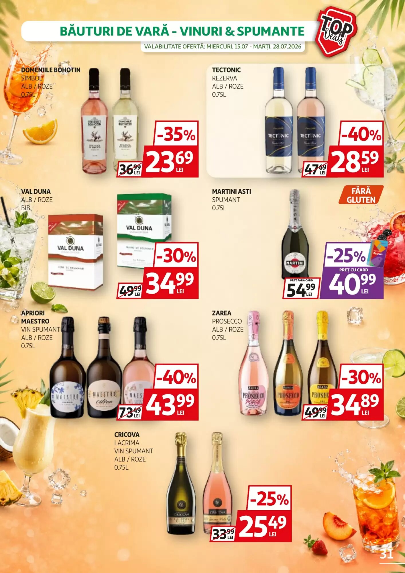 Catalogul cu oferte Auchan valabil de la 15.07.2026 - Pagina 31.