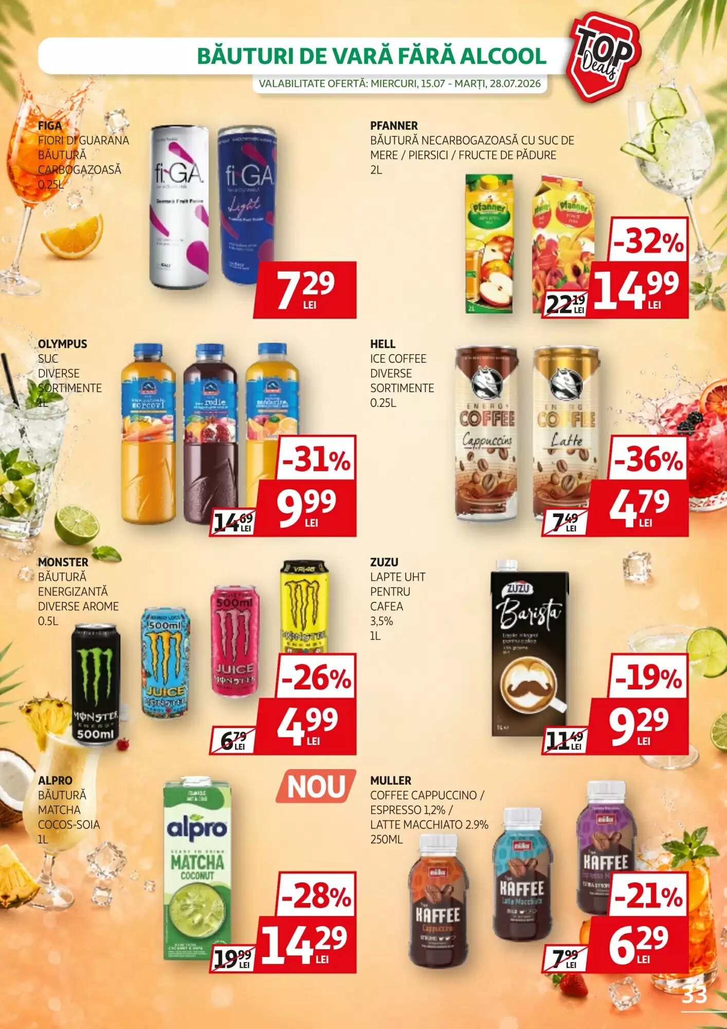 Catalogul cu oferte Auchan valabil de la 15.07.2026 - Pagina 33.