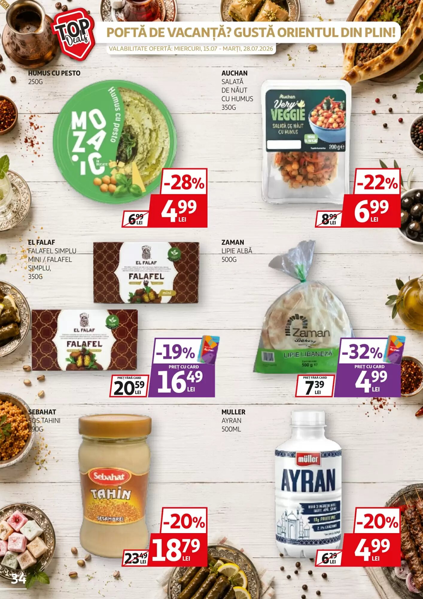 Catalogul cu oferte Auchan valabil de la 15.07.2026 - Pagina 34.