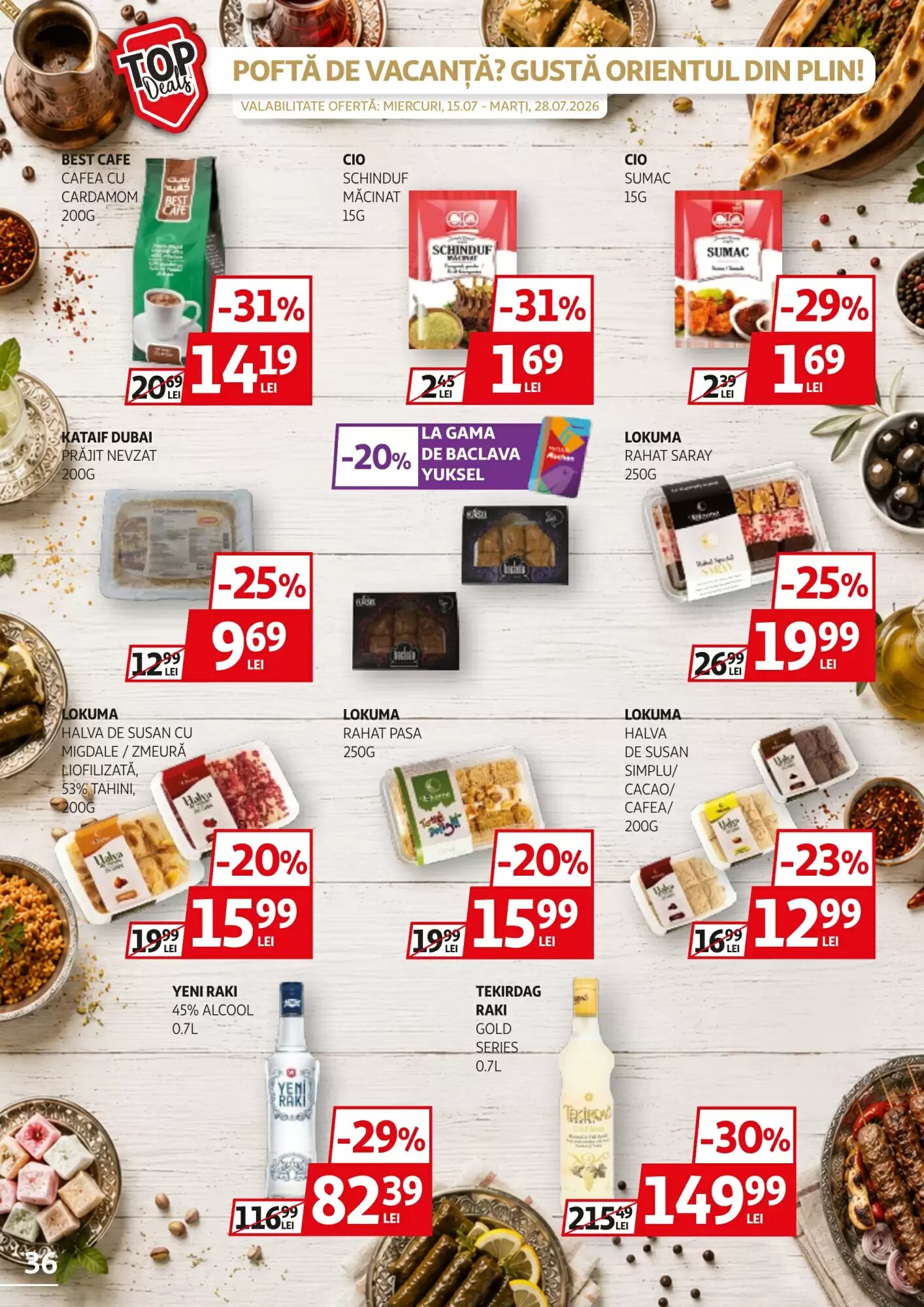 Catalogul cu oferte Auchan valabil de la 15.07.2026 - Pagina 36.
