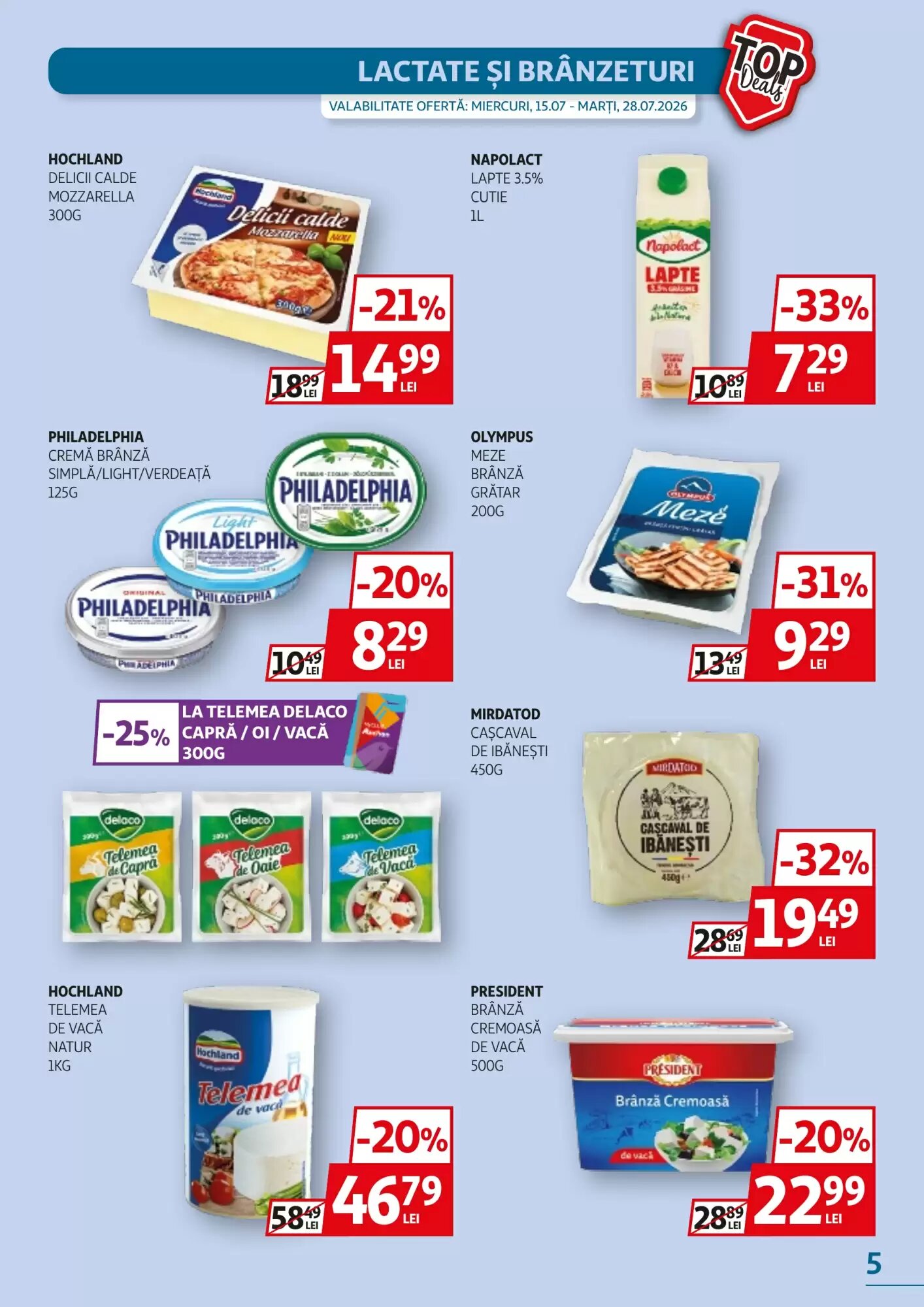 Catalogul cu oferte Auchan valabil de la 15.07.2026 - Pagina 5.