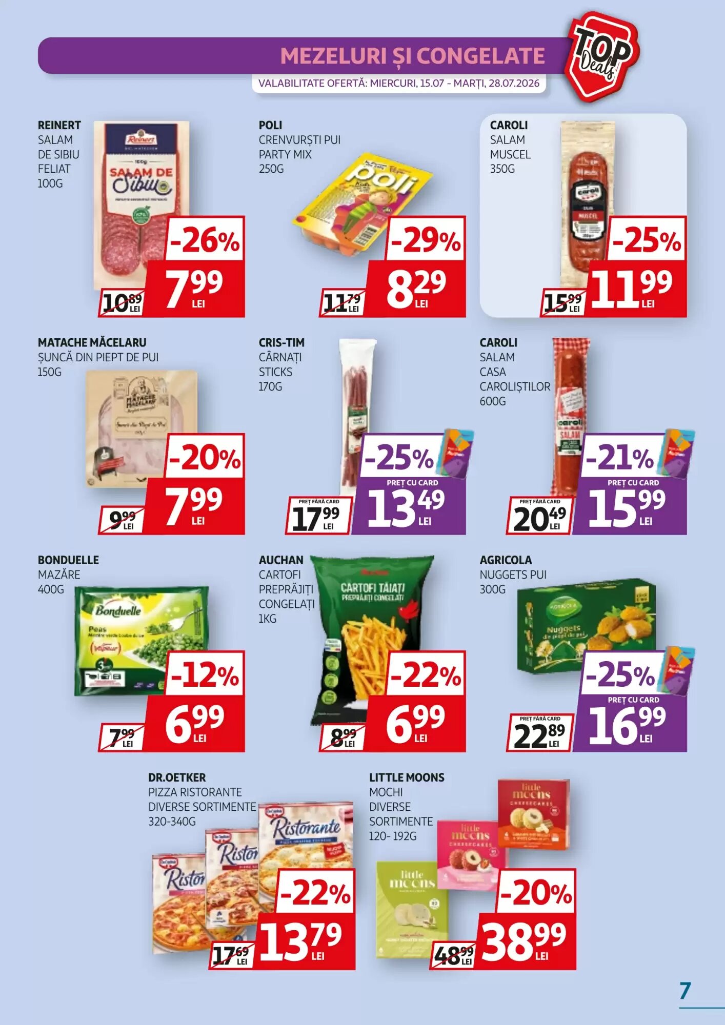 Catalogul cu oferte Auchan valabil de la 15.07.2026 - Pagina 7.