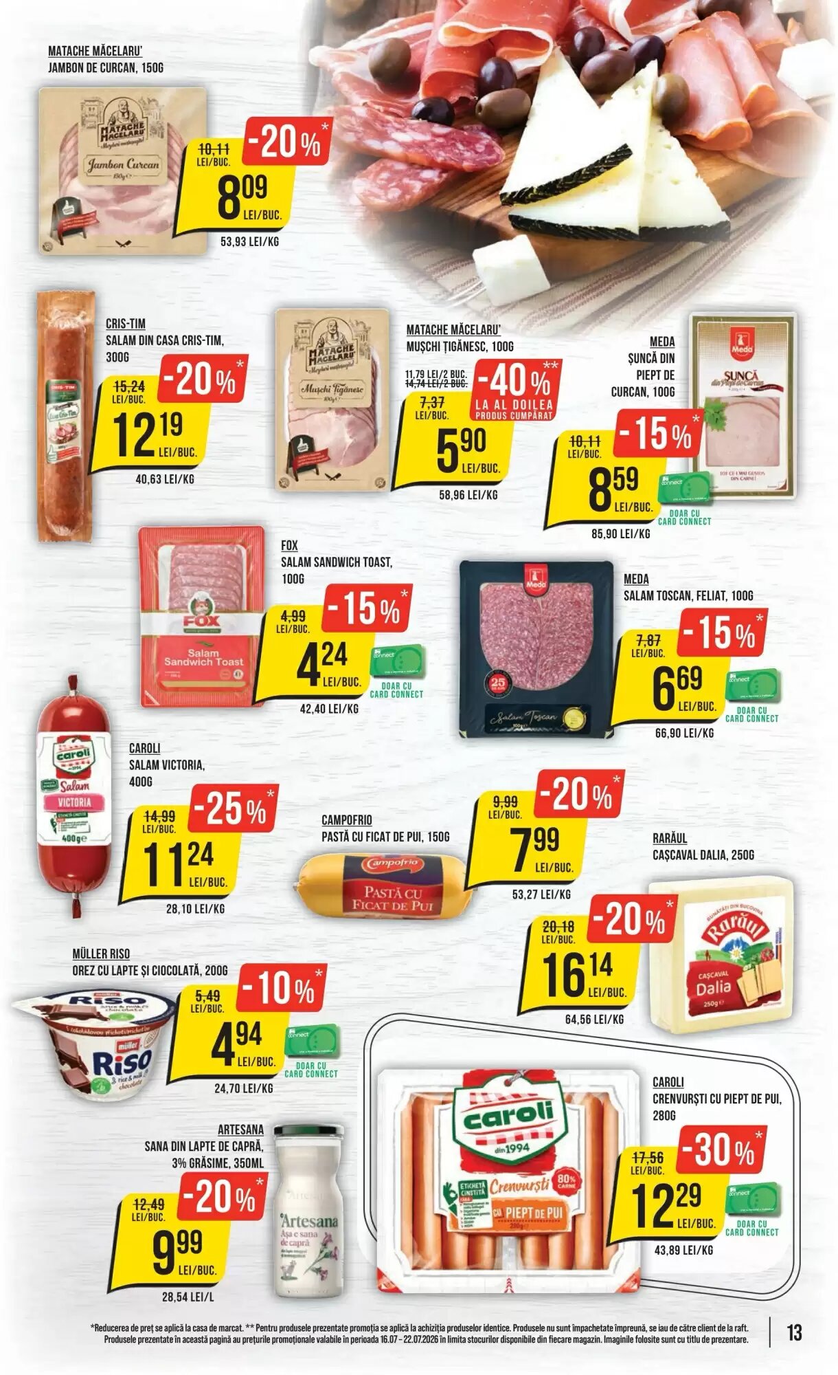 Catalogul cu oferte Mega Image valabil de la 16.07.2026 - Pagina 13.