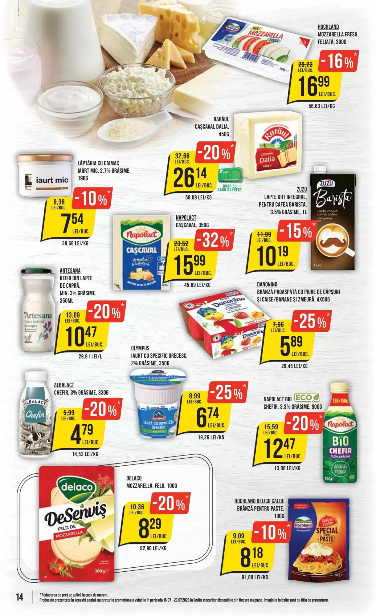 Catalogul cu oferte Mega Image valabil de la 16.07.2026 - Pagina 14.