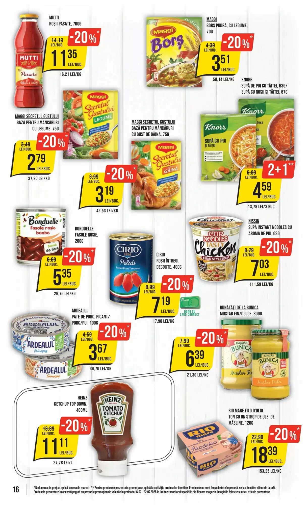 Catalogul cu oferte Mega Image valabil de la 16.07.2026 - Pagina 16.