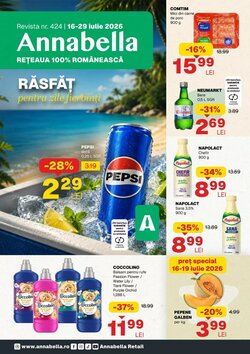 Catalogul cu oferte Annabella valabil de la 16.07.2026