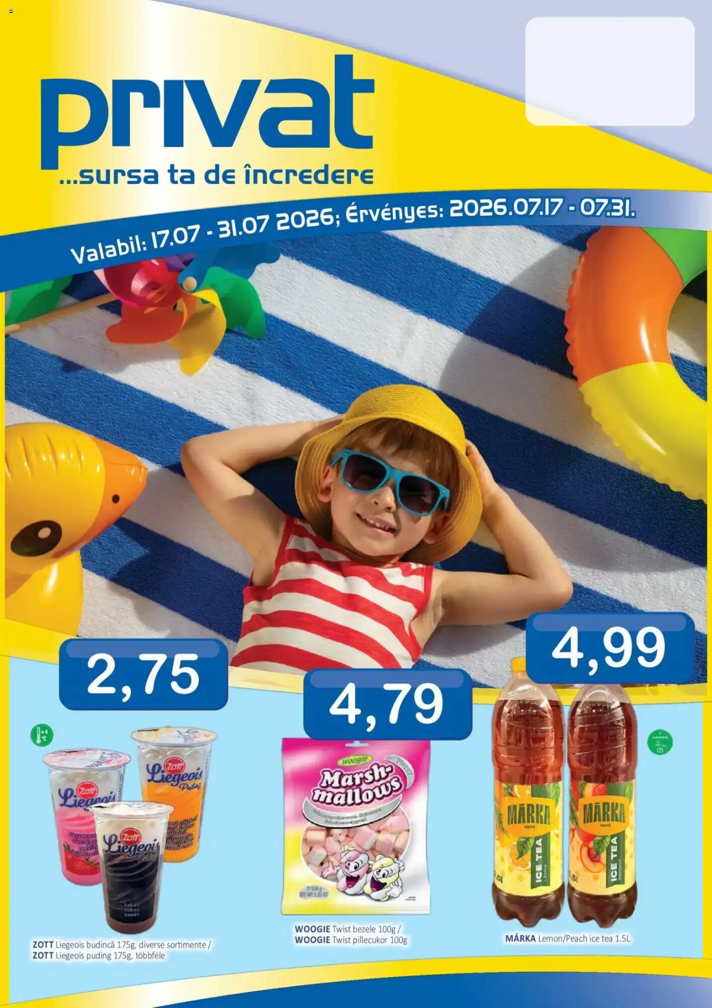 Catalogul cu oferte CBA valabil de la 17.07.2026 - Pagina 1.