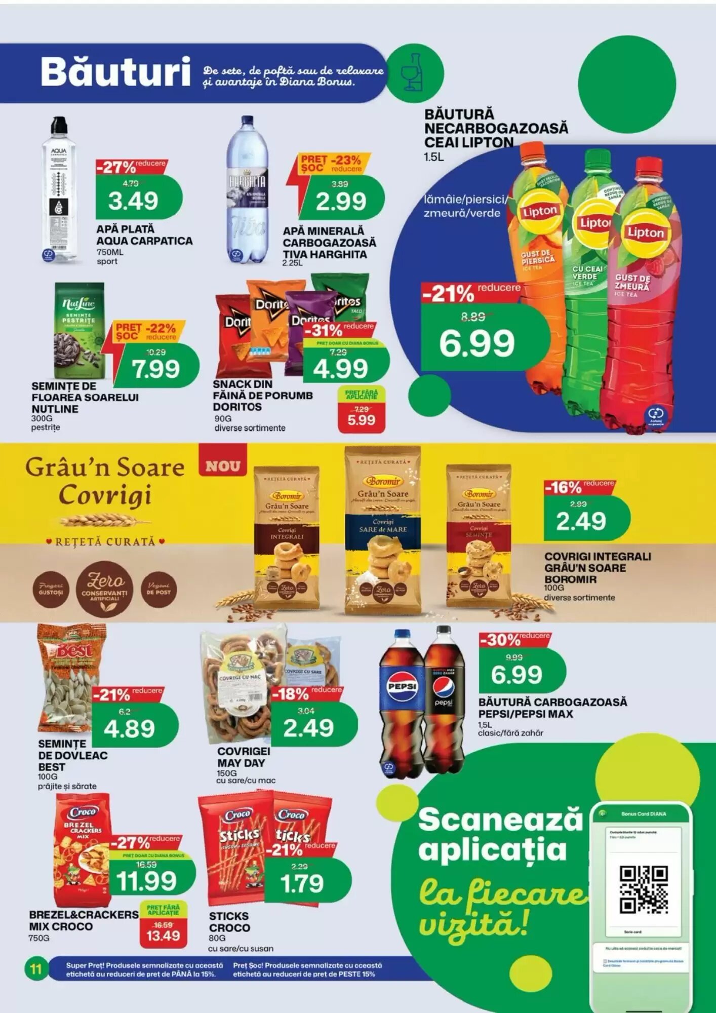 Catalogul cu oferte Diana Supermarket valabil de la 17.07.2026 - Pagina 10.