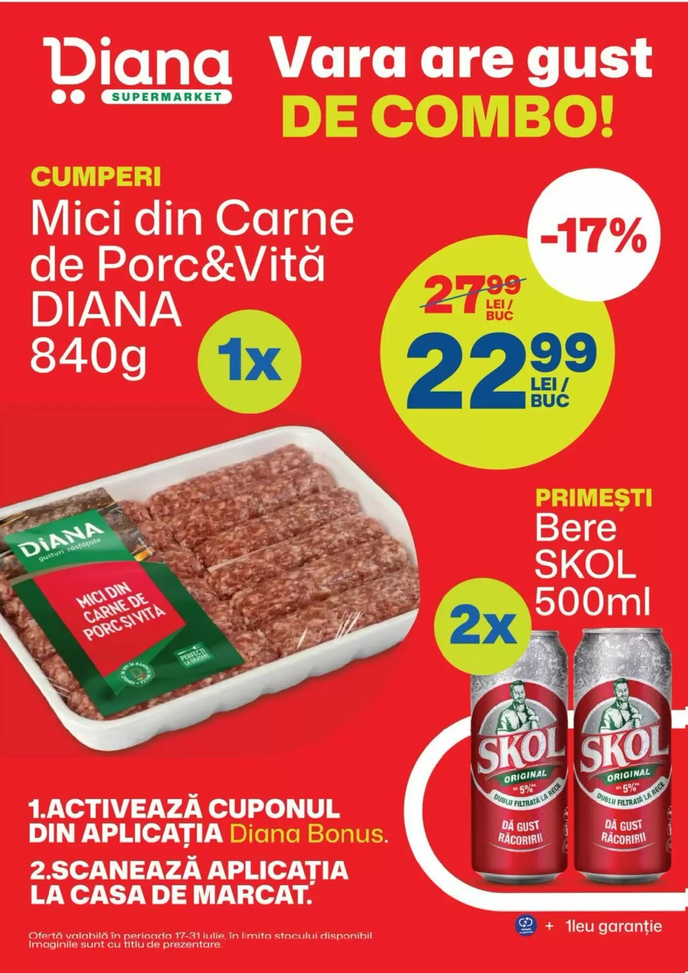 Catalogul cu oferte Diana Supermarket valabil de la 17.07.2026 - Pagina 2.