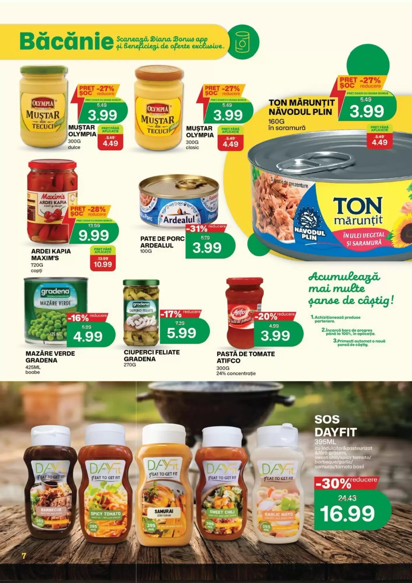 Catalogul cu oferte Diana Supermarket valabil de la 17.07.2026 - Pagina 7.