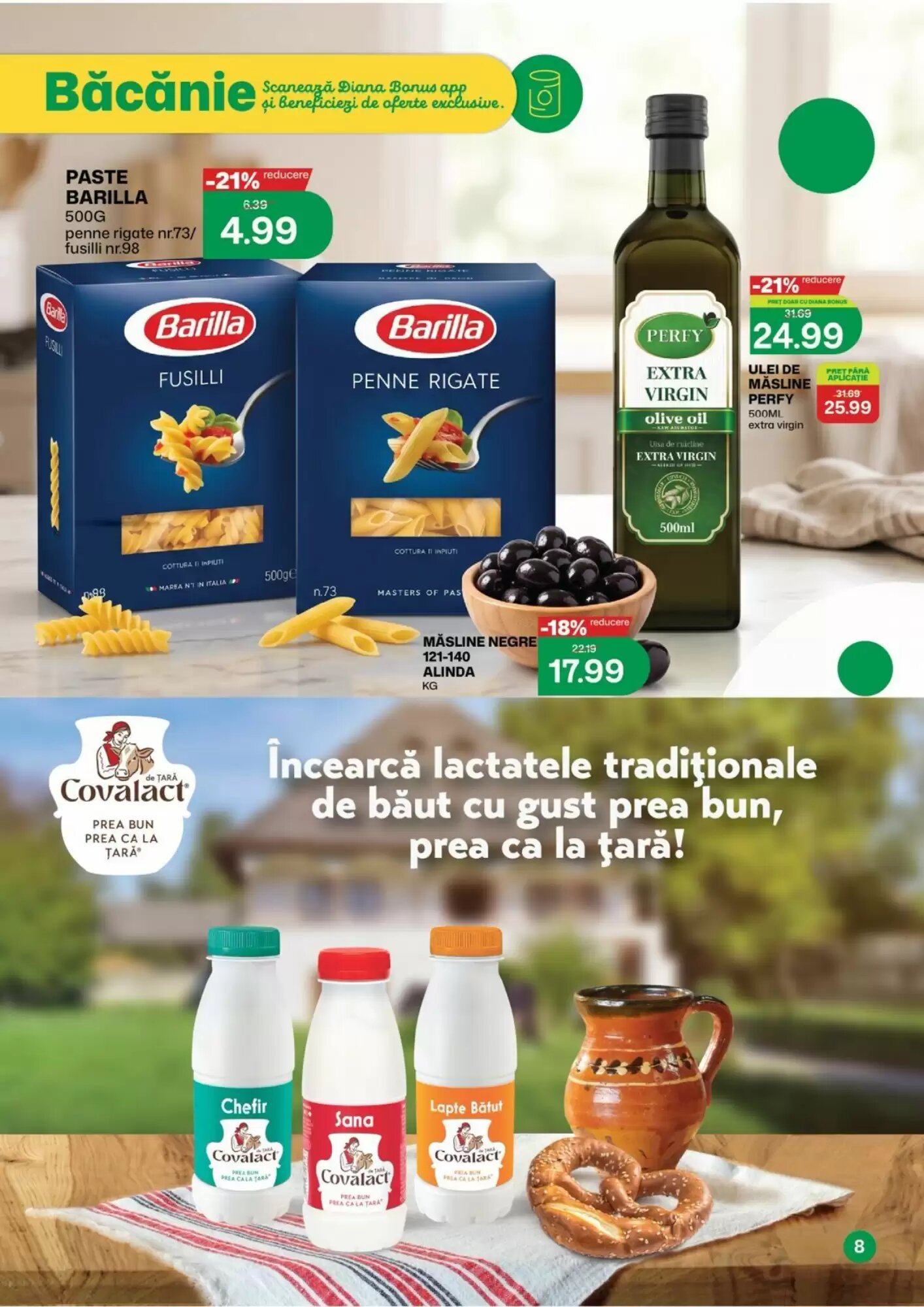 Catalogul cu oferte Diana Supermarket valabil de la 17.07.2026 - Pagina 8.