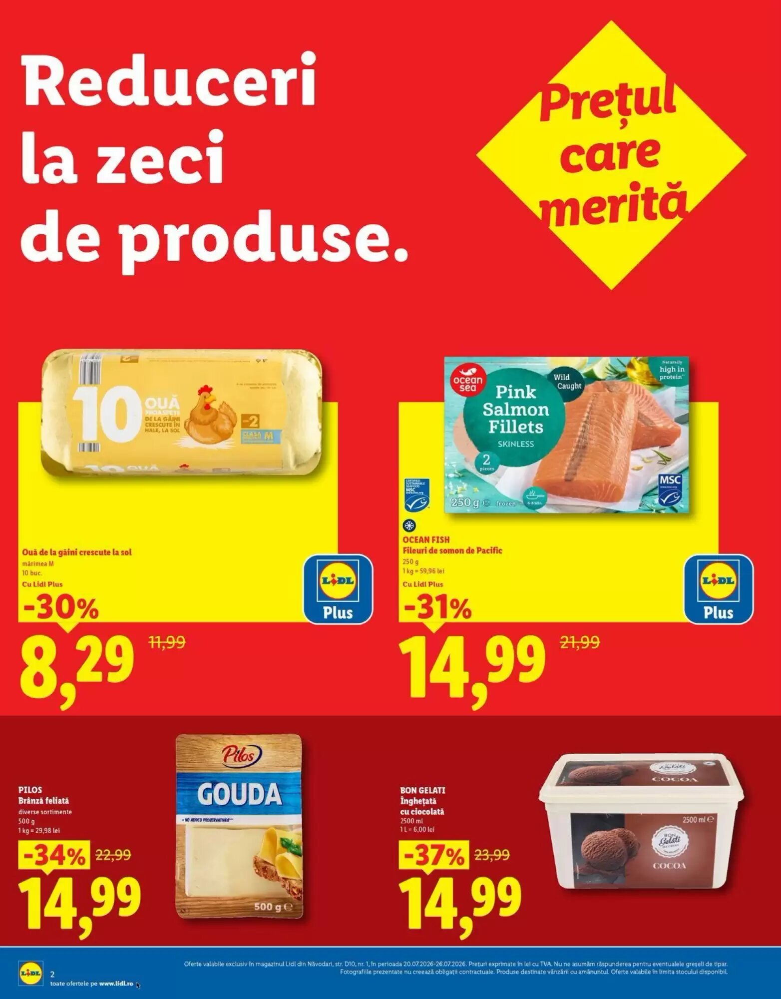 Catalogul cu oferte Lidl valabil de la 20.07.2026 - Pagina 2.