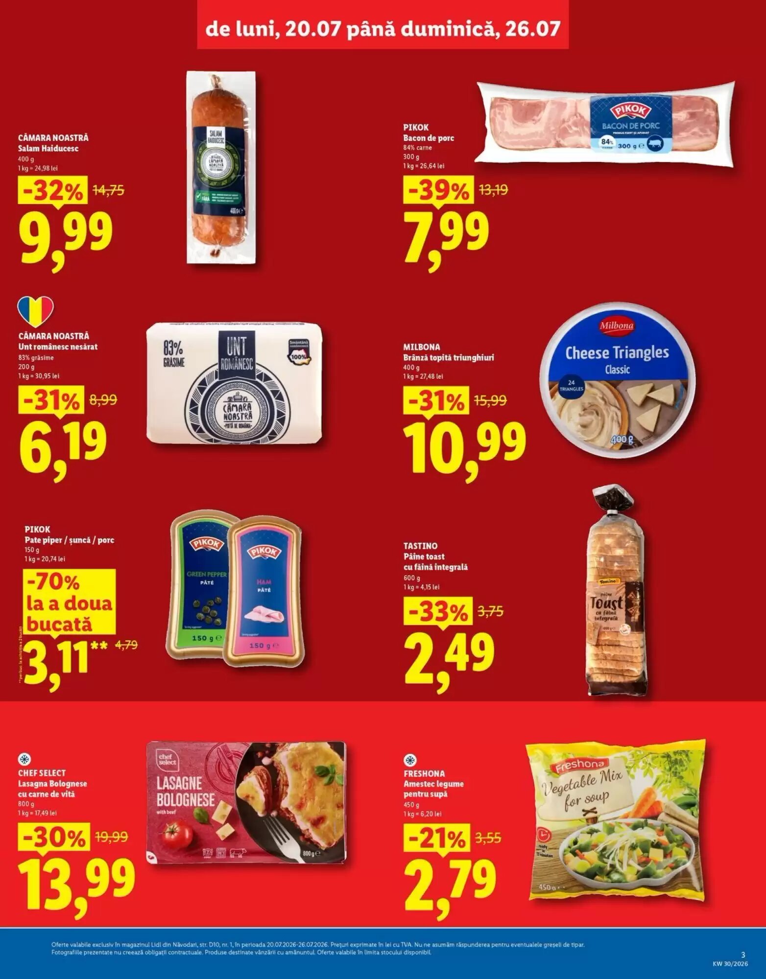 Catalogul cu oferte Lidl valabil de la 20.07.2026 - Pagina 3.