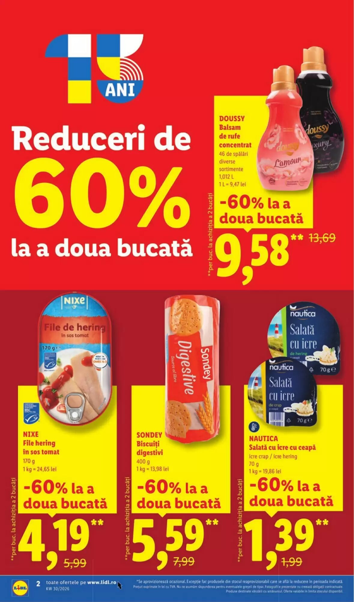 Catalogul cu oferte Lidl valabil de la 20.07.2026 - Pagina 2.