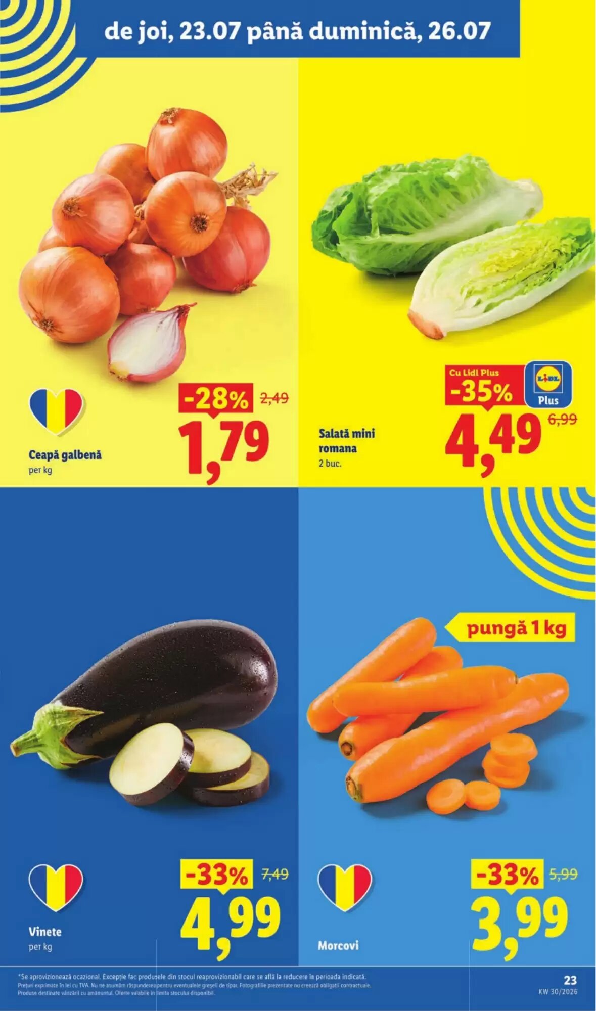Catalogul cu oferte Lidl valabil de la 20.07.2026 - Pagina 23.