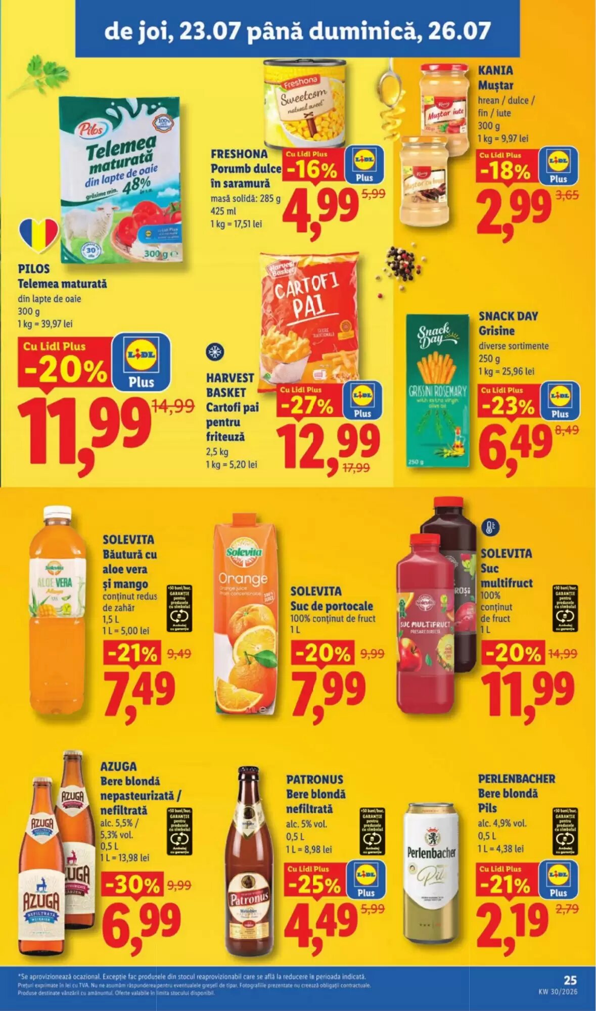 Catalogul cu oferte Lidl valabil de la 20.07.2026 - Pagina 25.