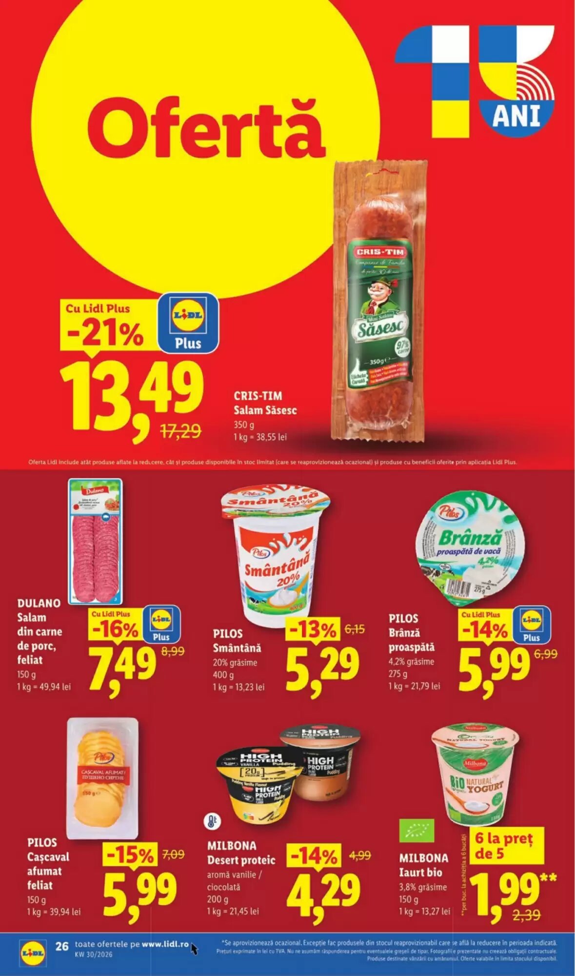 Catalogul cu oferte Lidl valabil de la 20.07.2026 - Pagina 26.