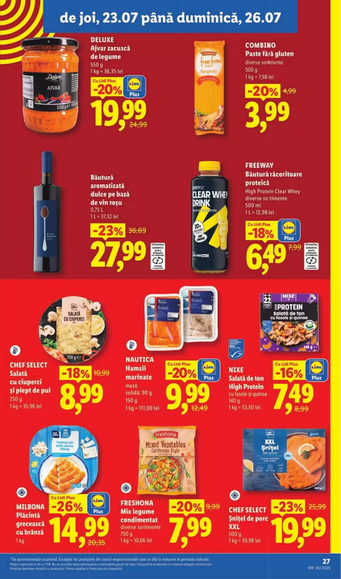 Catalogul cu oferte Lidl valabil de la 20.07.2026 - Pagina 27.
