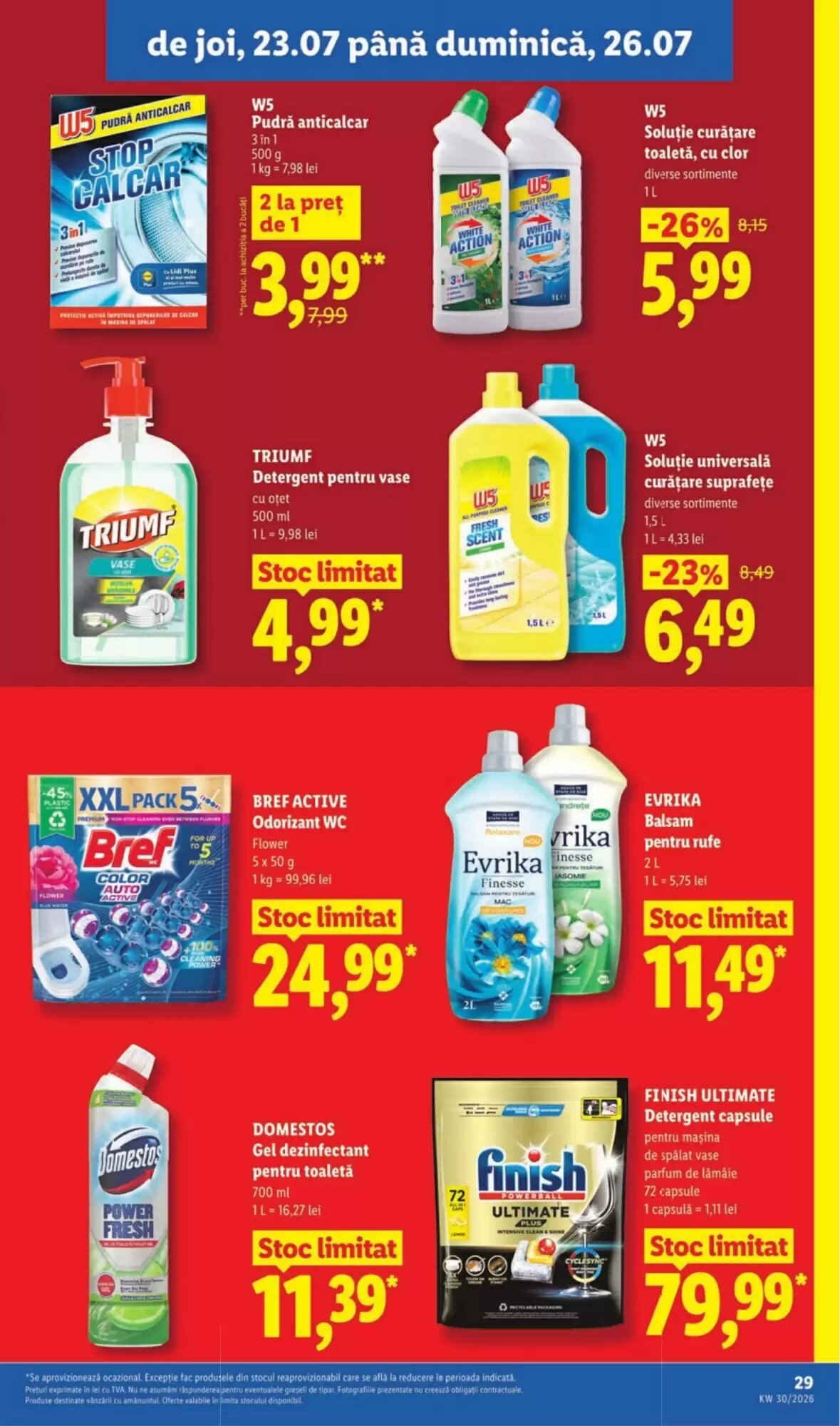 Catalogul cu oferte Lidl valabil de la 20.07.2026 - Pagina 29.