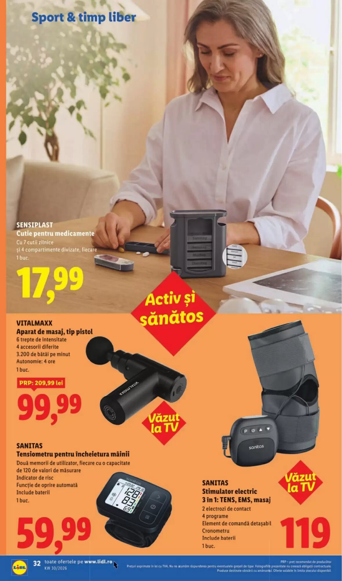 Catalogul cu oferte Lidl valabil de la 20.07.2026 - Pagina 32.