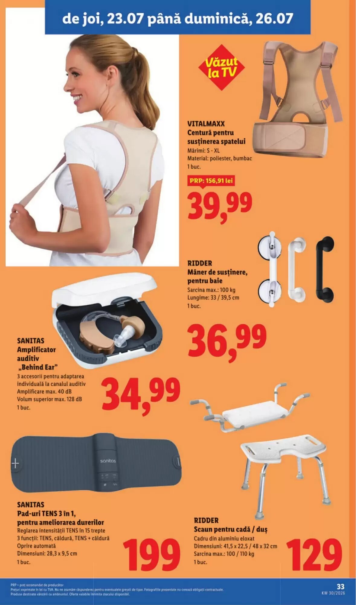 Catalogul cu oferte Lidl valabil de la 20.07.2026 - Pagina 33.