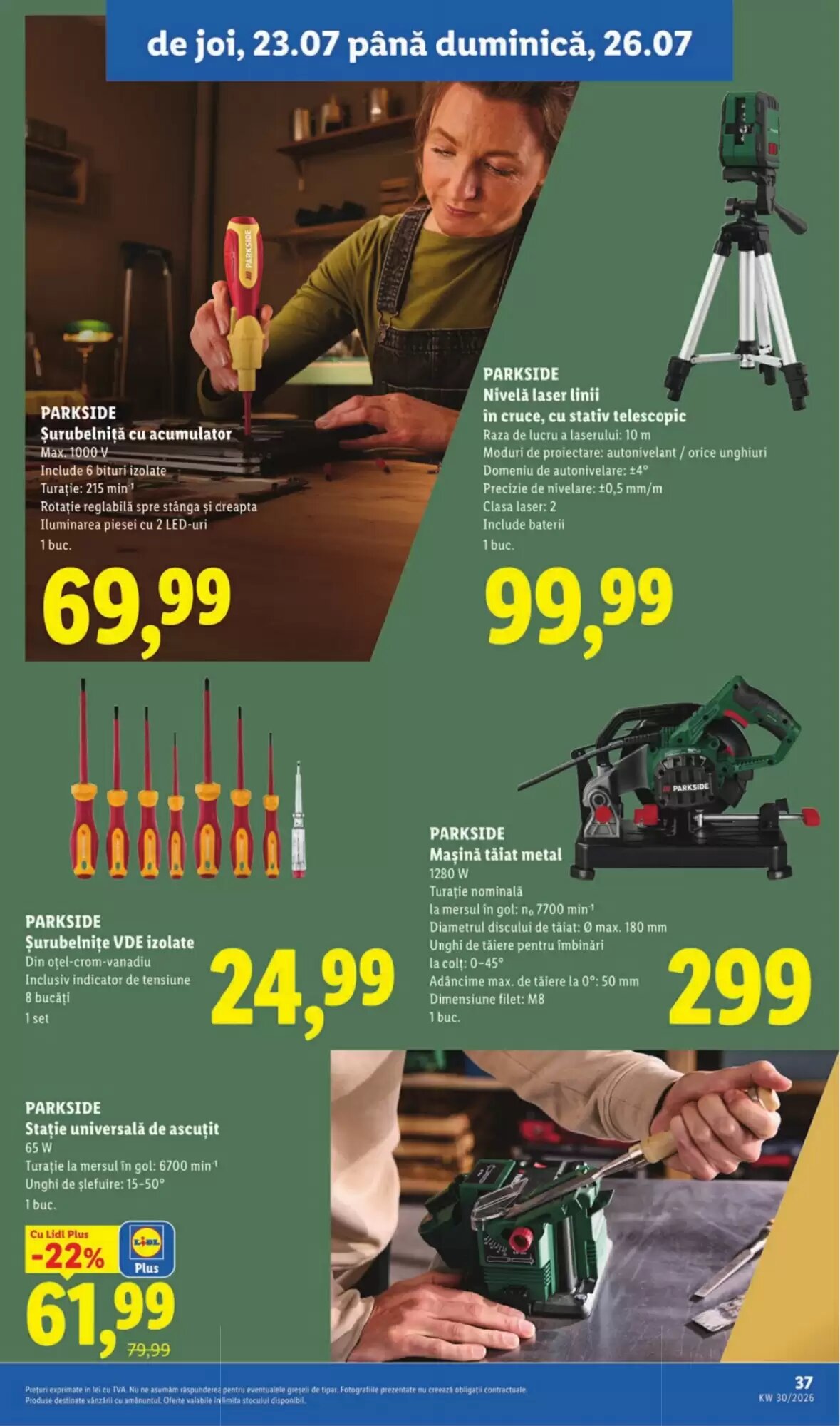 Catalogul cu oferte Lidl valabil de la 20.07.2026 - Pagina 37.