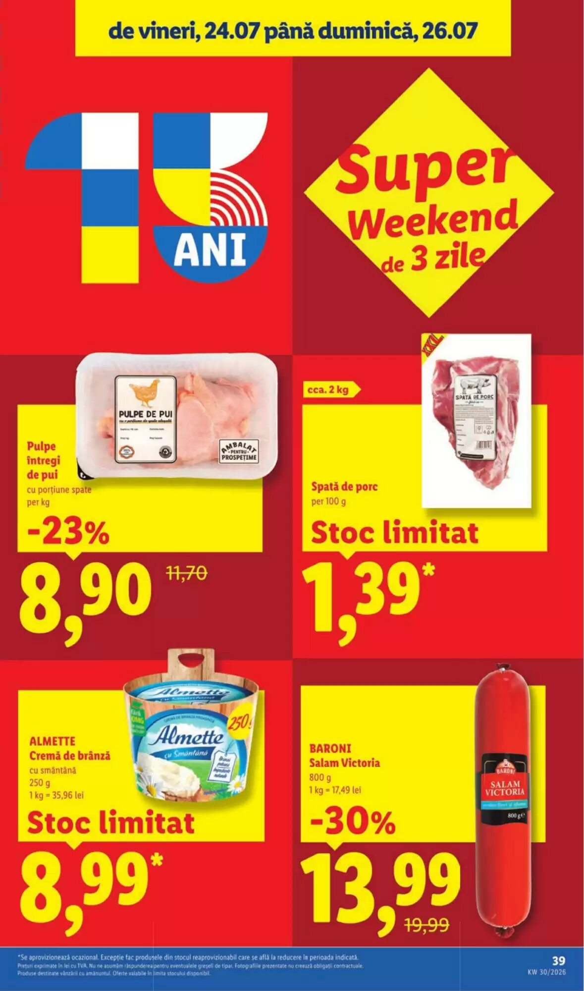 Catalogul cu oferte Lidl valabil de la 20.07.2026 - Pagina 39.