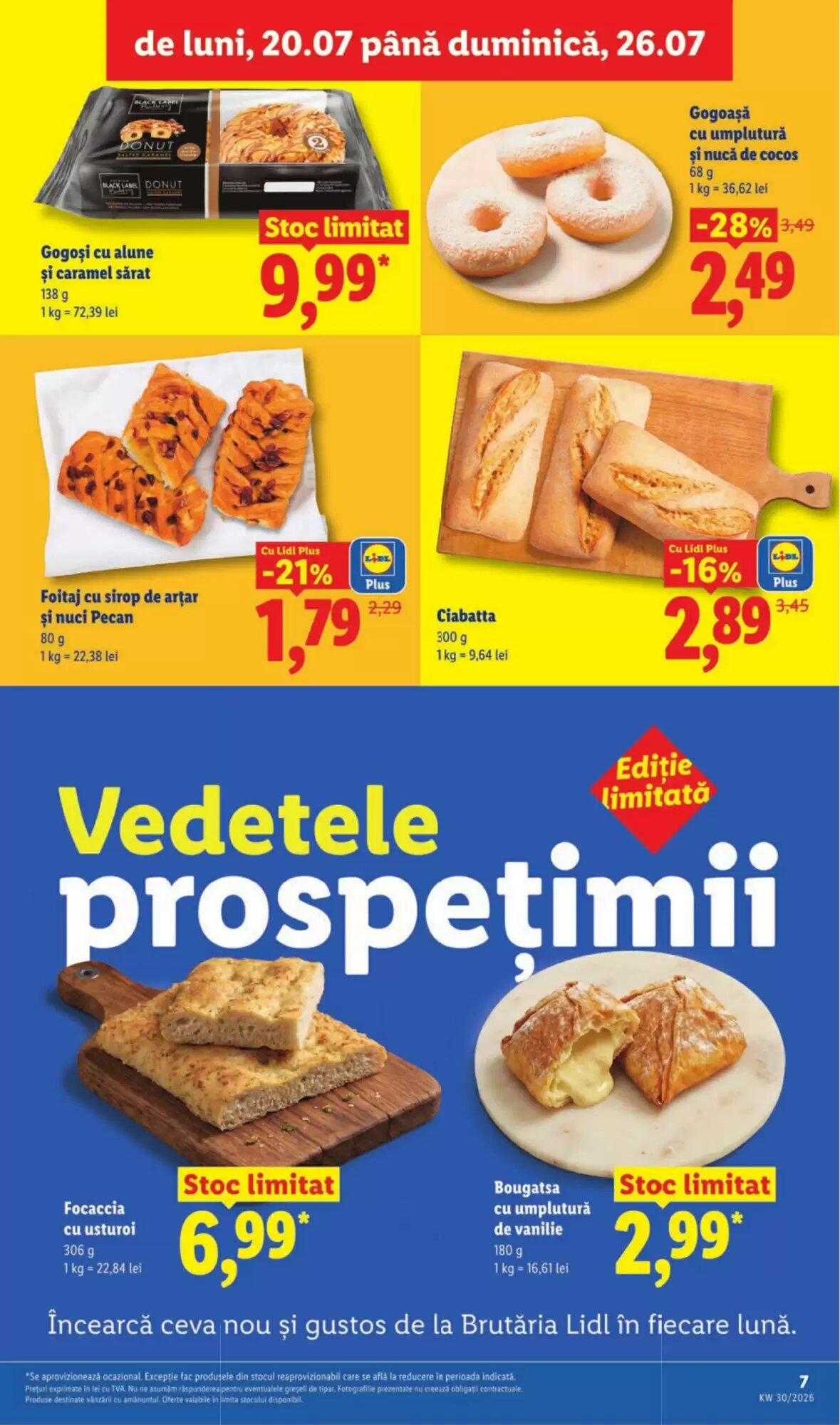 Catalogul cu oferte Lidl valabil de la 20.07.2026 - Pagina 7.
