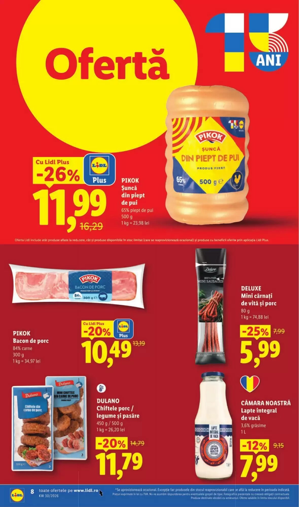 Catalogul cu oferte Lidl valabil de la 20.07.2026 - Pagina 8.
