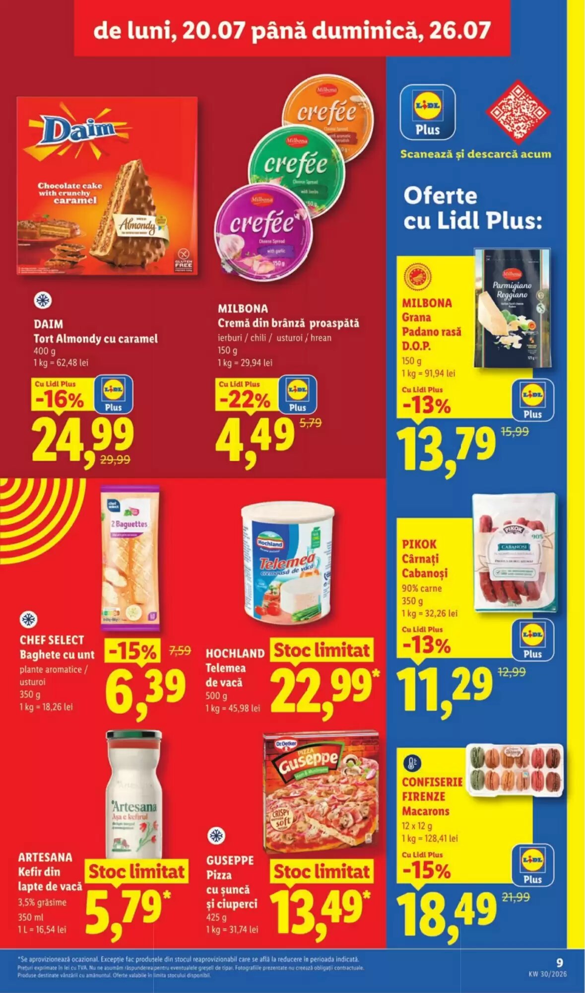 Catalogul cu oferte Lidl valabil de la 20.07.2026 - Pagina 9.