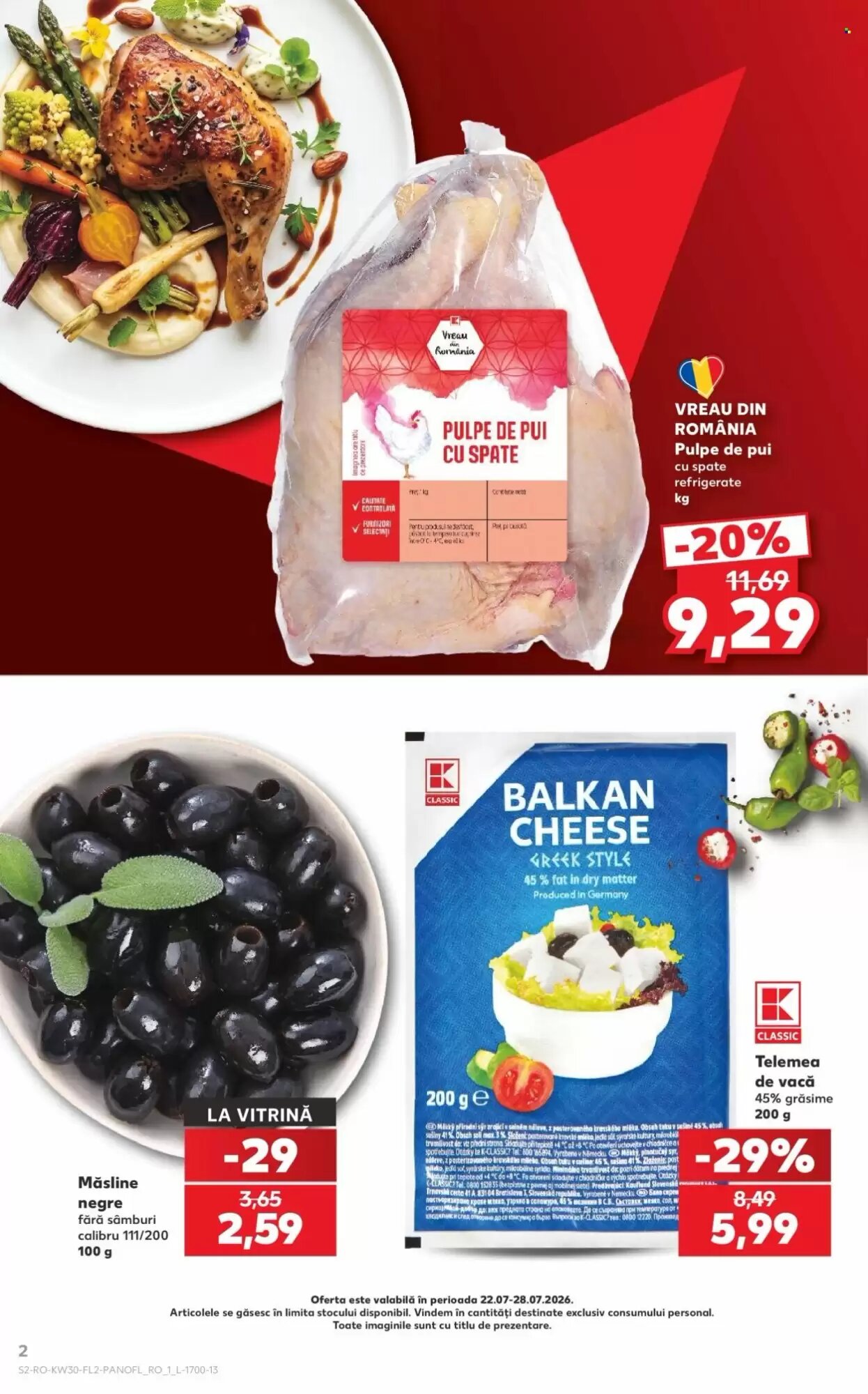 Catalogul cu oferte Kaufland valabil de la 22.07.2026 - Pagina 2.