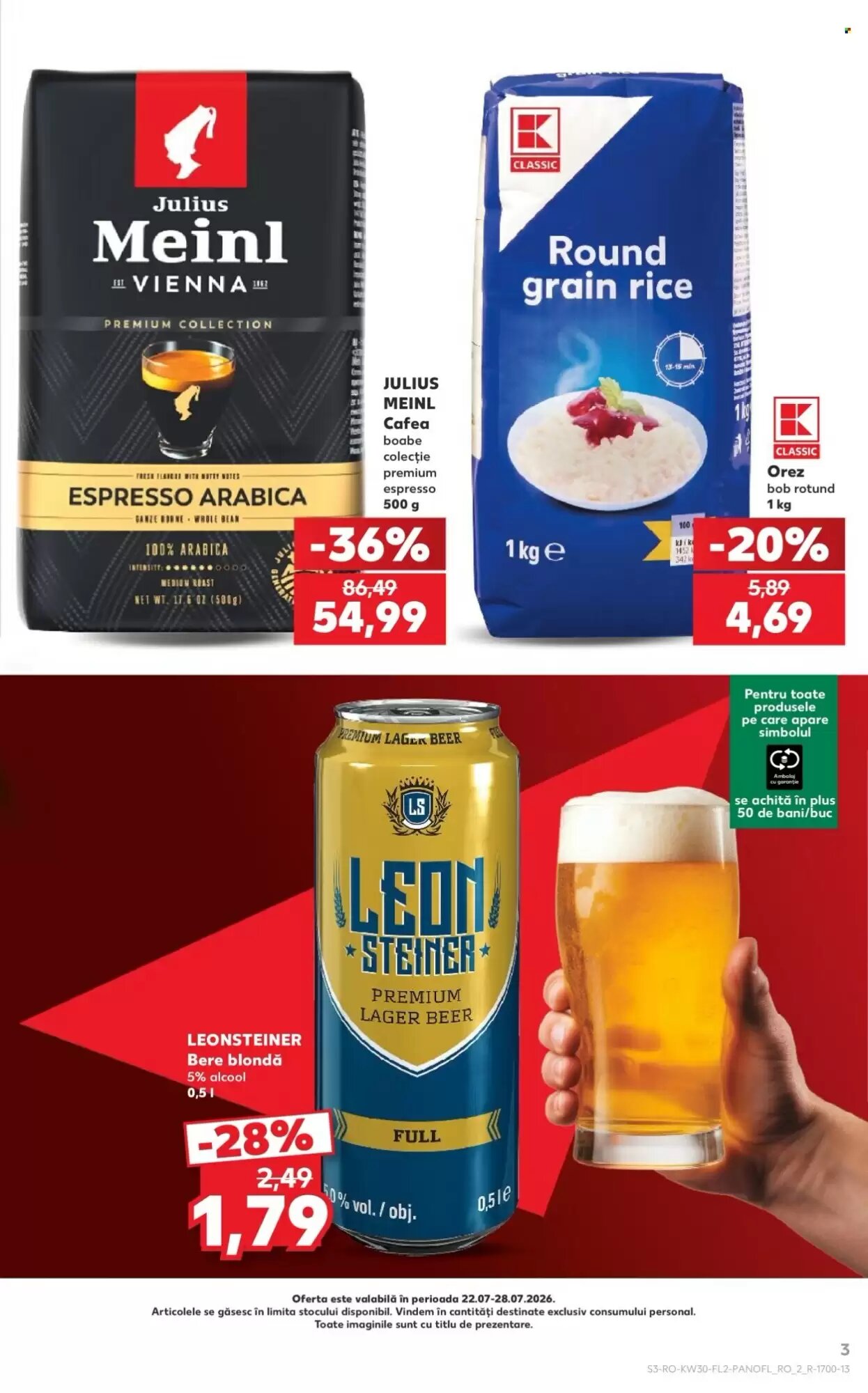 Catalogul cu oferte Kaufland valabil de la 22.07.2026 - Pagina 3.