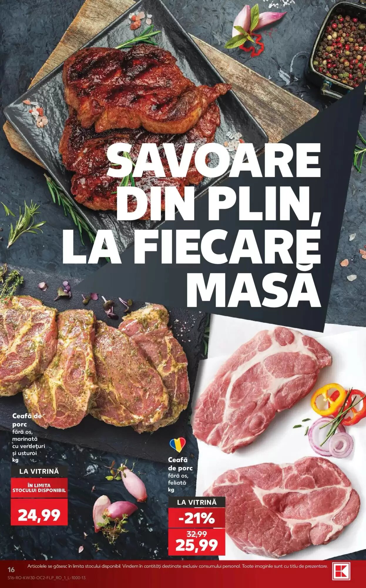 Catalogul cu oferte Kaufland valabil de la 22.07.2026 - Pagina 16.
