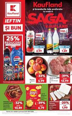 Catalogul cu oferte Kaufland valabil de la 22.07.2026