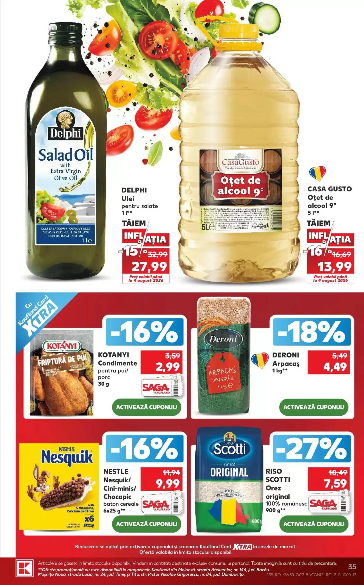 Catalogul cu oferte Kaufland valabil de la 22.07.2026 - Pagina 35.