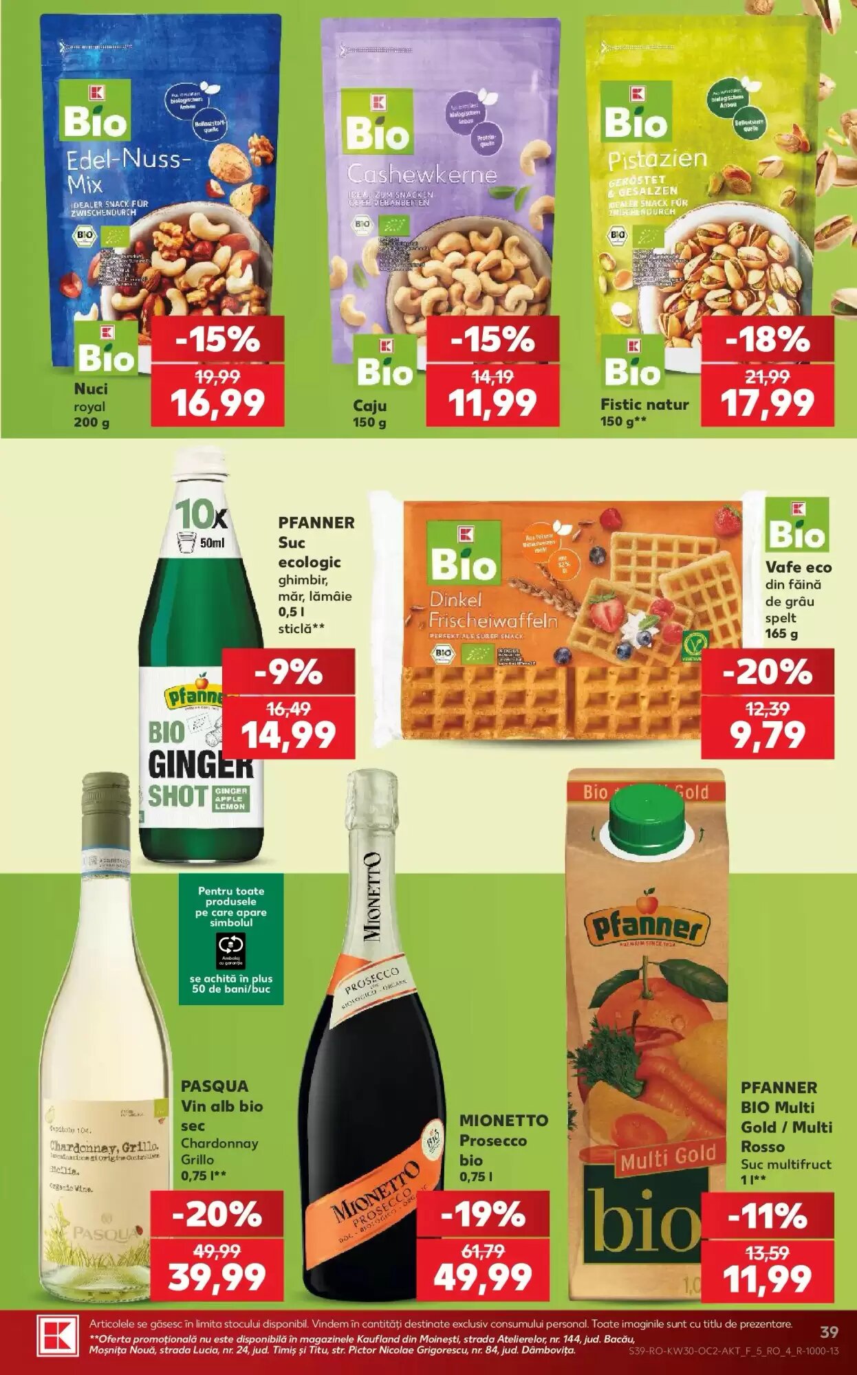 Catalogul cu oferte Kaufland valabil de la 22.07.2026 - Pagina 39.