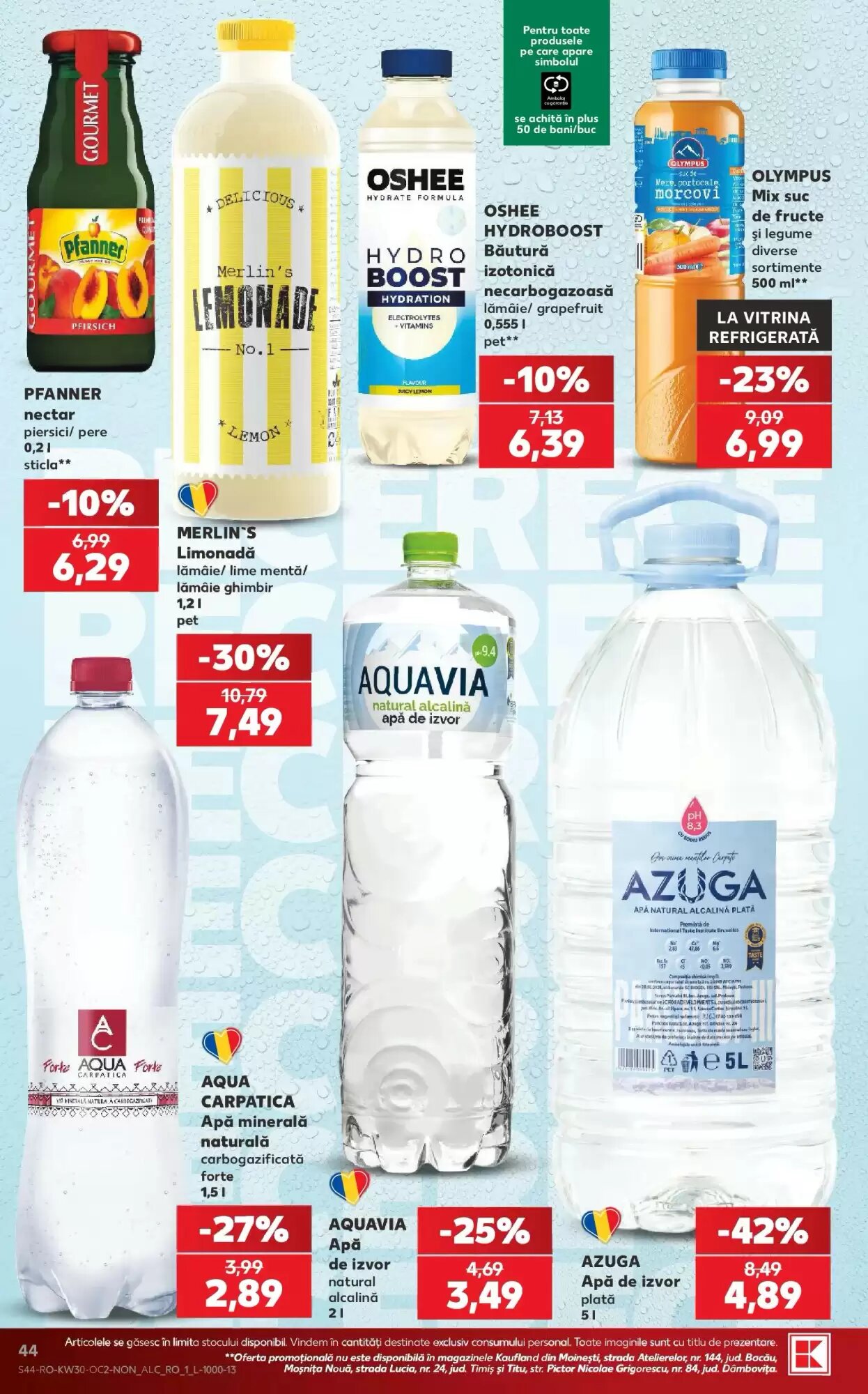 Catalogul cu oferte Kaufland valabil de la 22.07.2026 - Pagina 44.