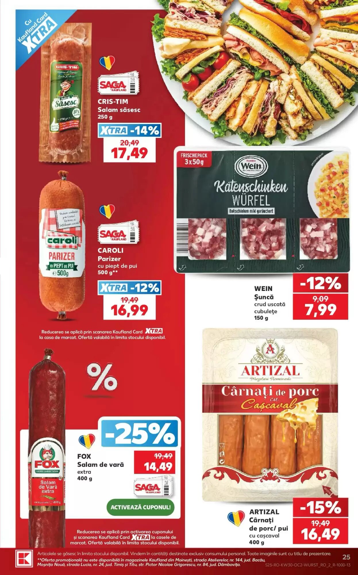 Catalogul cu oferte Kaufland valabil de la 22.07.2026 - Pagina 25.
