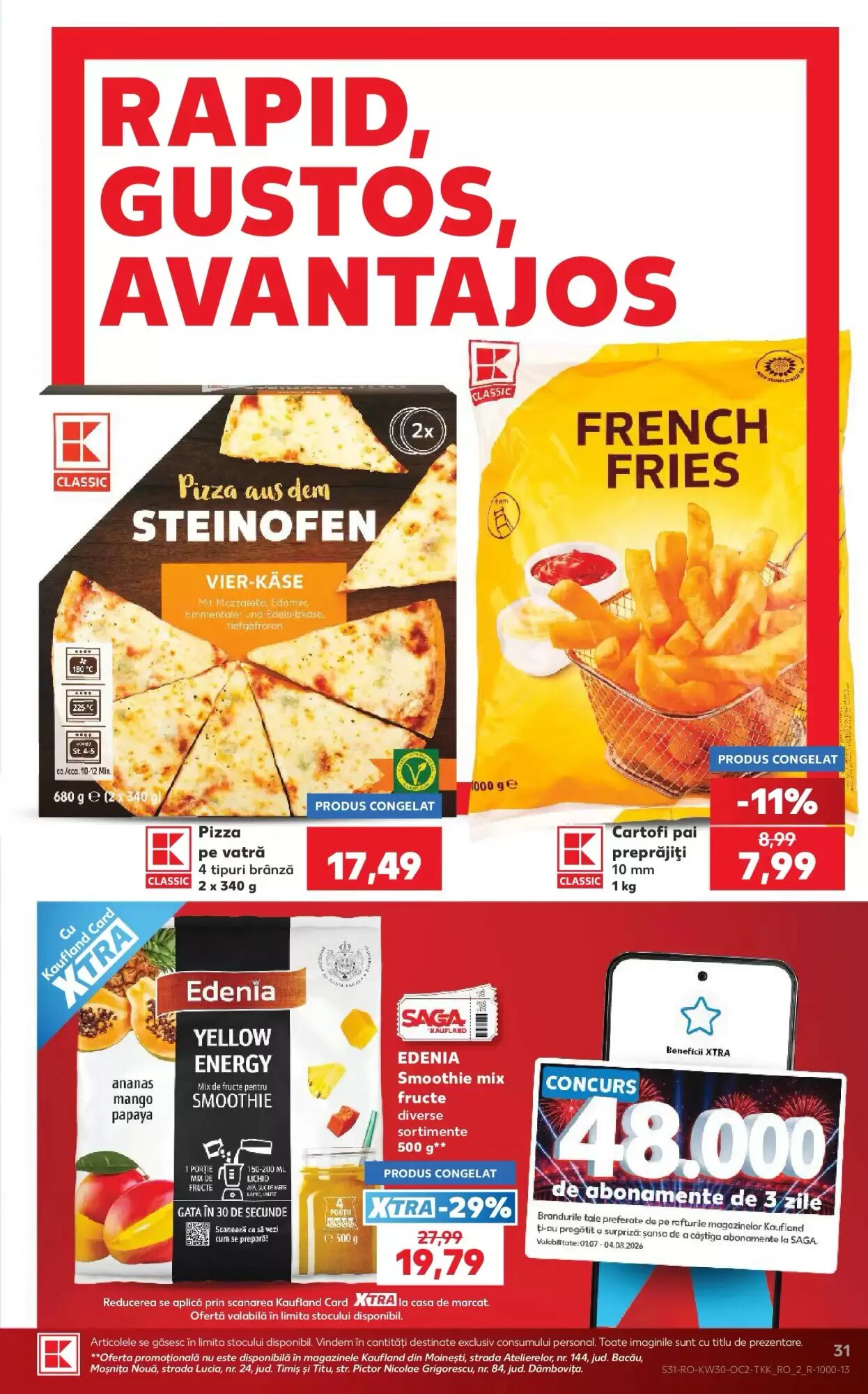 Catalogul cu oferte Kaufland valabil de la 22.07.2026 - Pagina 31.