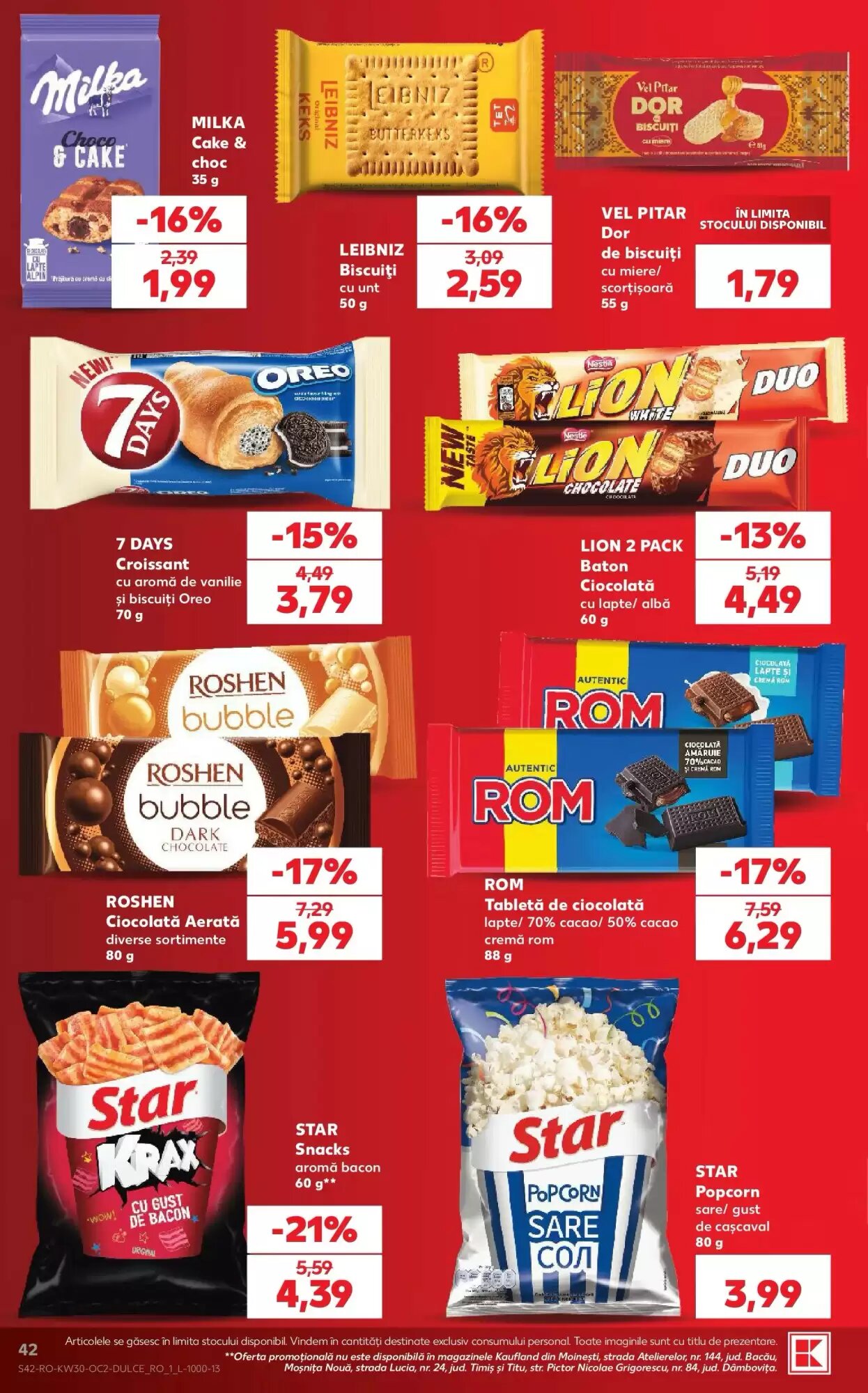 Catalogul cu oferte Kaufland valabil de la 22.07.2026 - Pagina 42.