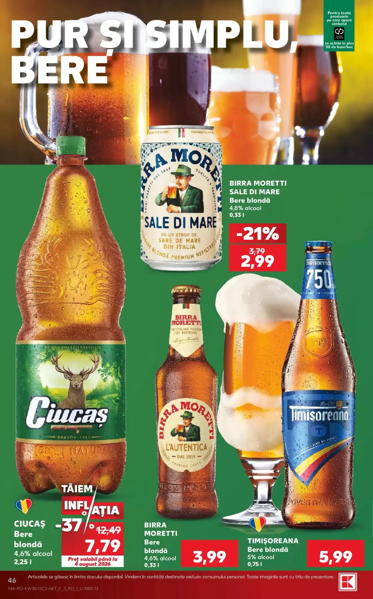 Catalogul cu oferte Kaufland valabil de la 22.07.2026 - Pagina 46.