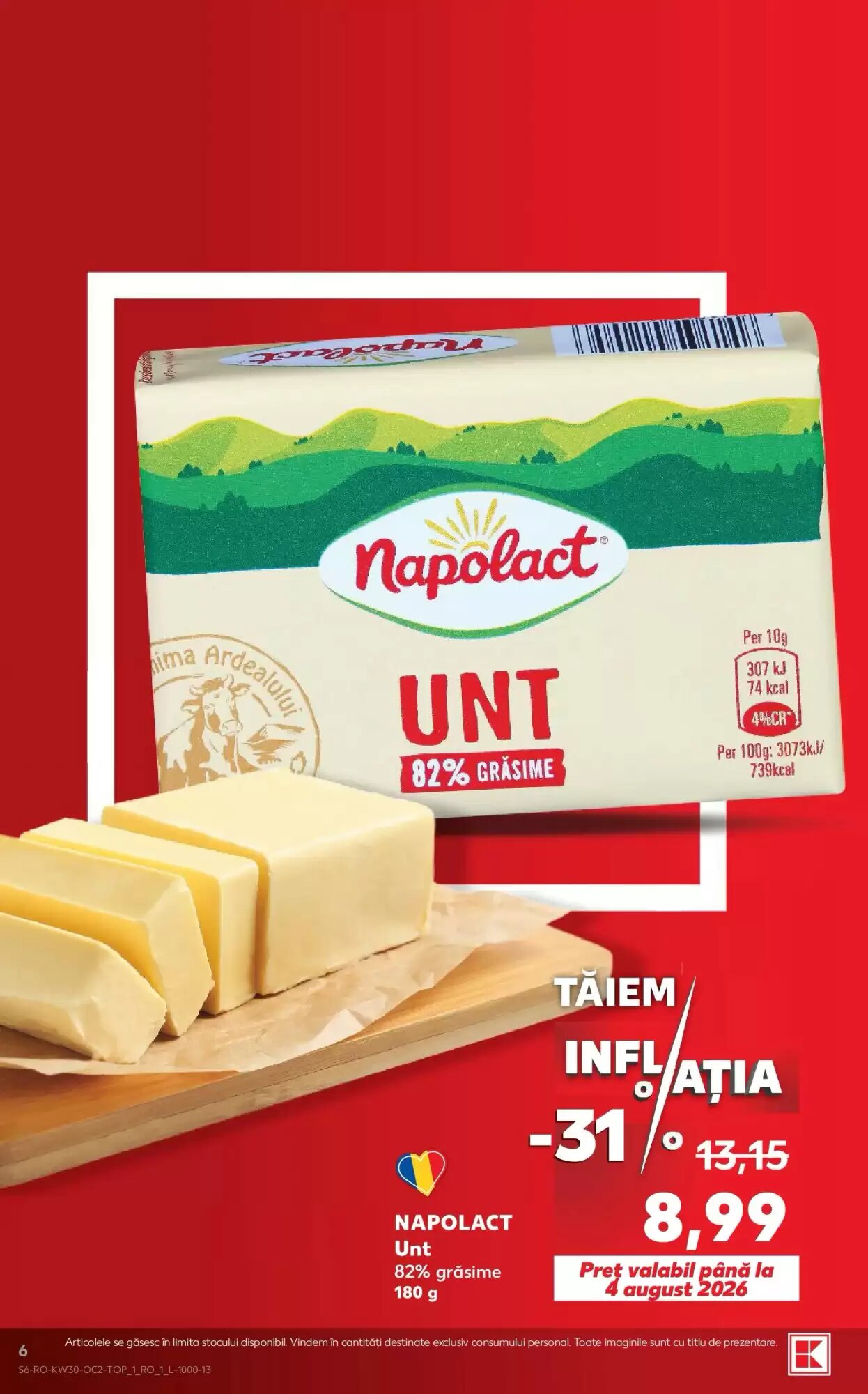 Catalogul cu oferte Kaufland valabil de la 22.07.2026 - Pagina 6.