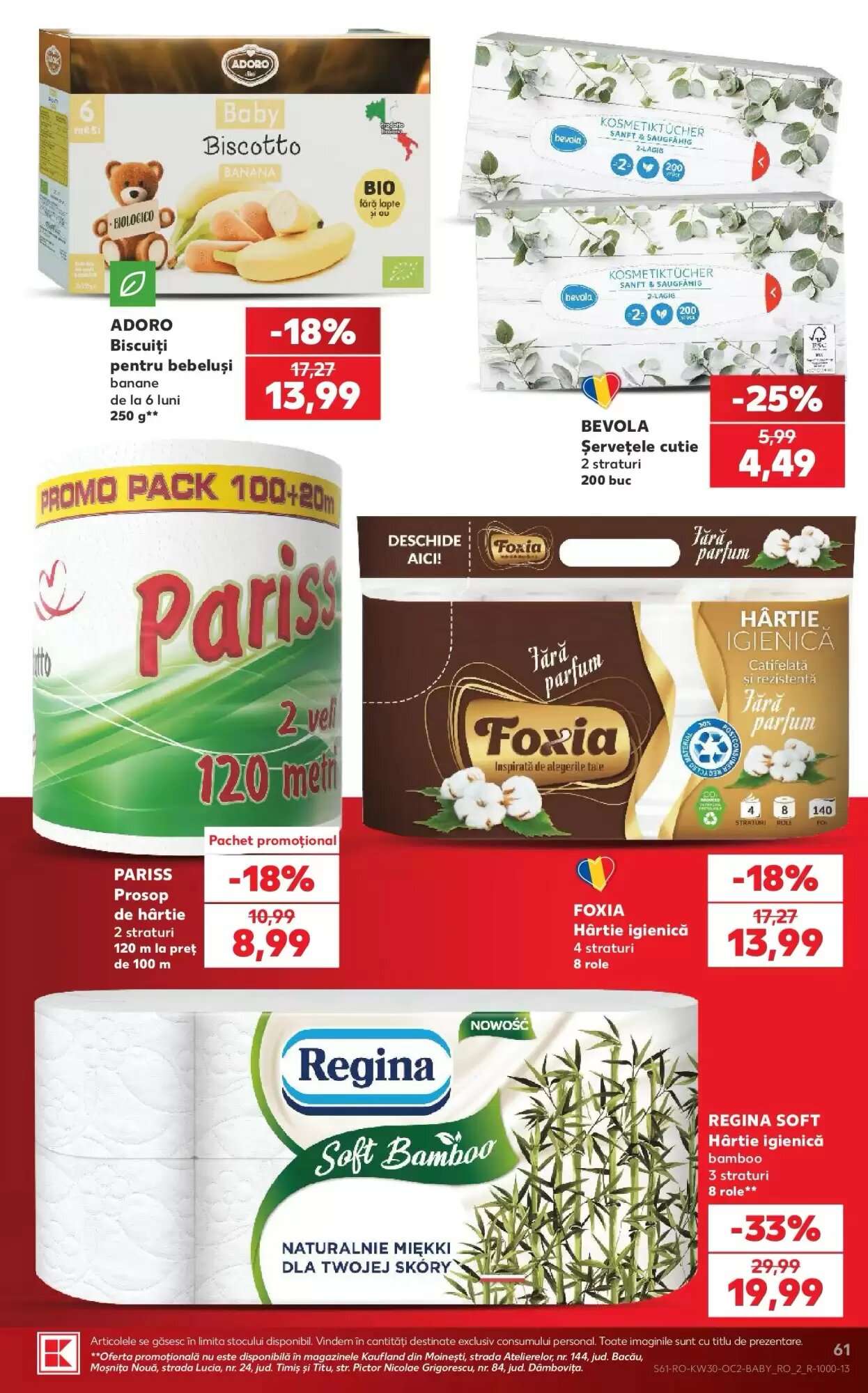 Catalogul cu oferte Kaufland valabil de la 22.07.2026 - Pagina 61.