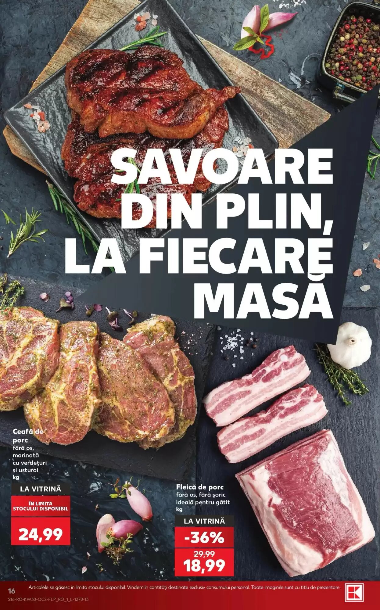 Catalogul cu oferte Kaufland valabil de la 22.07.2026 - Pagina 16.