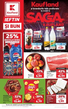 Catalogul cu oferte Kaufland valabil de la 22.07.2026